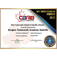 Best Business Award Winner Oakville 2021